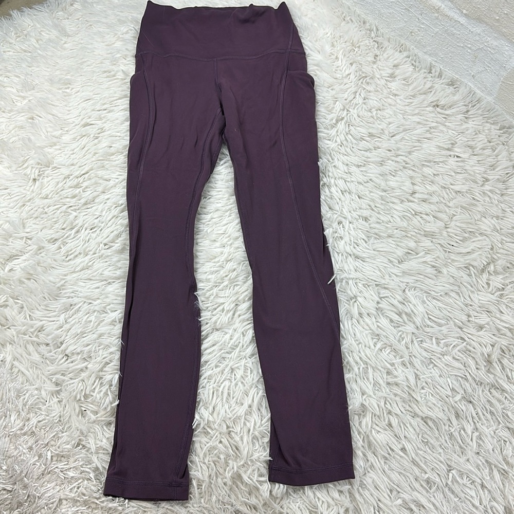 Lululemon Align High Rise Pant with Pockets 25" Grape Thistle